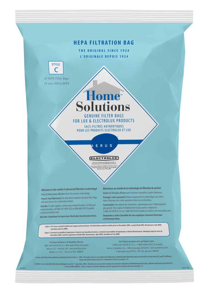 SUPERIOR HEPA Filtration Vacuum Bags (6pk)