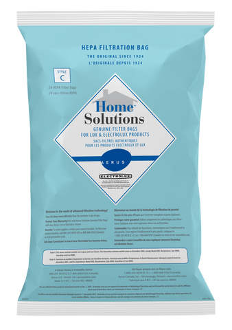 (Style C) Home Solutions™ Genuine Filter Bags