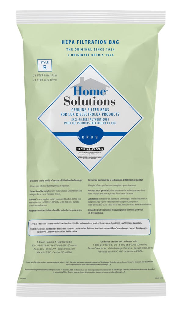 (Style R) Home Solutions™ Genuine Filter Bags