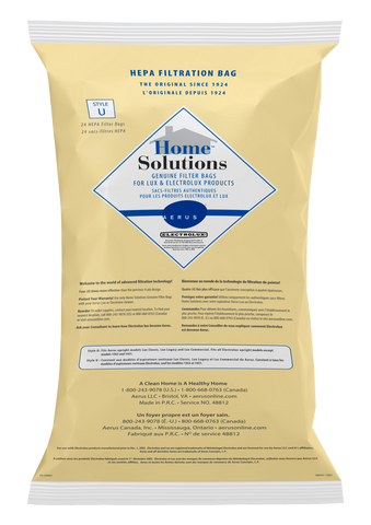 (Style U) Home Solutions™ Genuine Filter Bags